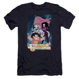 Steven Universe Crystal Gem Flag Men's Premium Slim Fit T-Shirt Men's Premium Slim Fit T-Shirt Steven Universe   