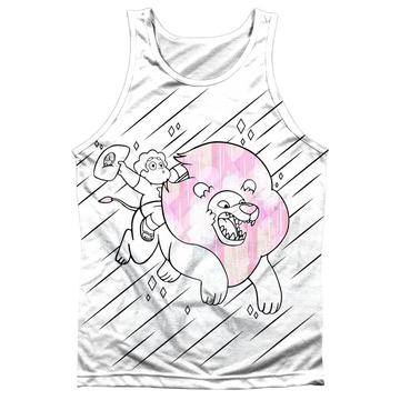 Steven Universe Stev And Lion men's all-over print tank