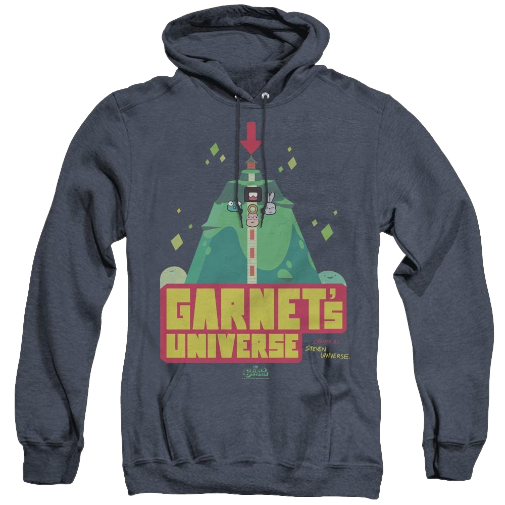 Steven Universe Garnets Universe - Heather Pullover Hoodie Heather Pullover Hoodie Steven Universe   