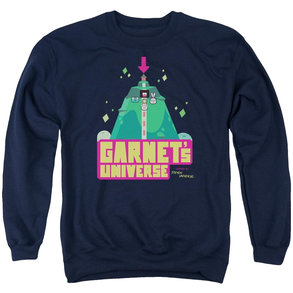Steven Universe Garnets Universe Men's Crewneck Sweatshirt Men's Crewneck Sweatshirt Steven Universe   
