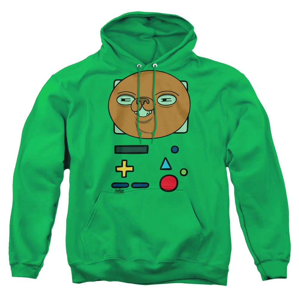 Adventure Time Bmo Mask - Pullover Hoodie Pullover Hoodie Adventure Time   