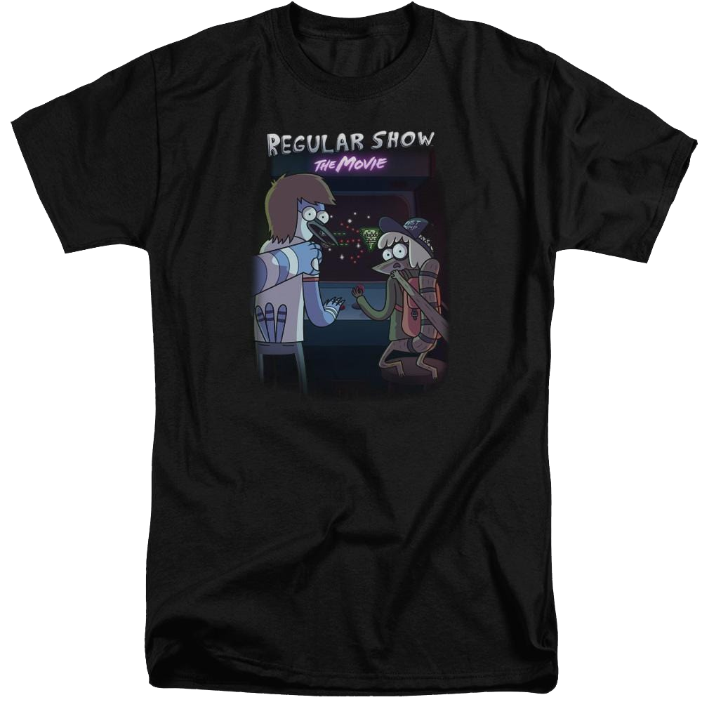 Regular Show Rs The Movie Men's Tall Fit T-Shirt Men's Tall Fit T-Shirt The Regular Show   