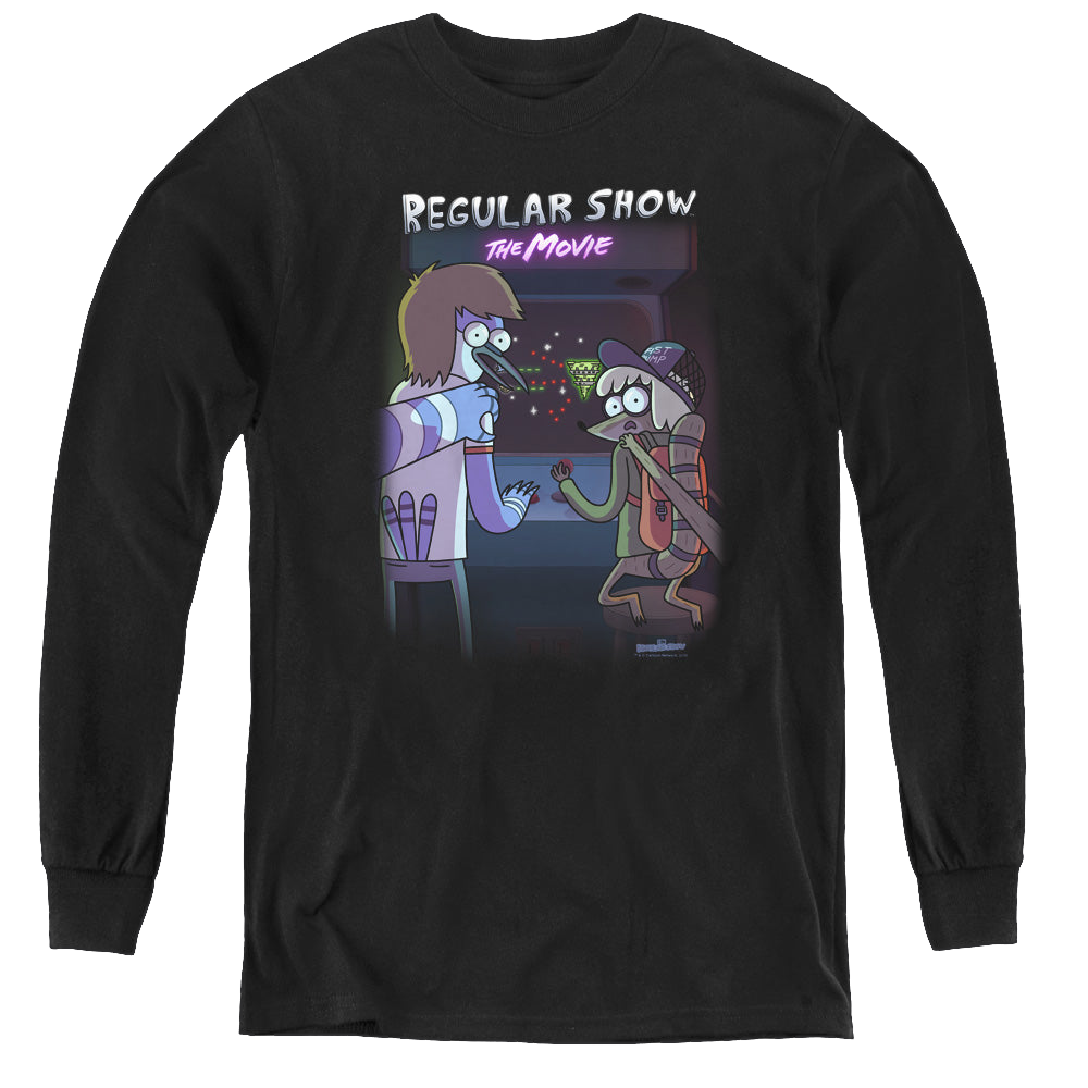 Regular Show, The Rs The Move - Youth Long Sleeve T-Shirt Youth Long Sleeve T-Shirt The Regular Show   