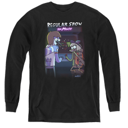 Regular Show, The Rs The Move - Youth Long Sleeve T-Shirt Youth Long Sleeve T-Shirt The Regular Show   