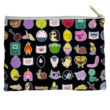 Adventure Time Stickers Straight Bottom straight bottom pouch