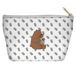 We Bare Bears Burrito - Straight Bottom Accessory Pouch T Bottom Accessory Pouches We Bare Bears   