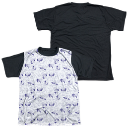Powerpuff Girls Mojo Jojo Pattern - Youth Black Back T-Shirt Youth Black Back T-Shirt (Ages 8-12) Powerpuff Girls   