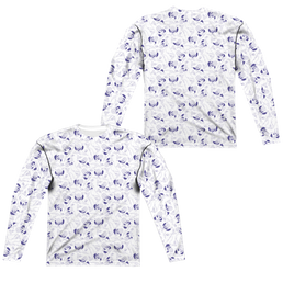 Powerpuff Girls Mojo Jojo Pattern Men's All-Over Print Long Sleeve T-Shirt Men's All-Over Print Long Sleeve Powerpuff Girls   