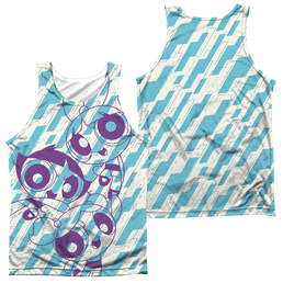 Powerpuff Girls Purple Pattern Men's All Over Print Tank Men's All Over Print Tank Powerpuff Girls   