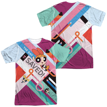 Powerpuff Girls The Day Is Saved men's all-over print t-shirt