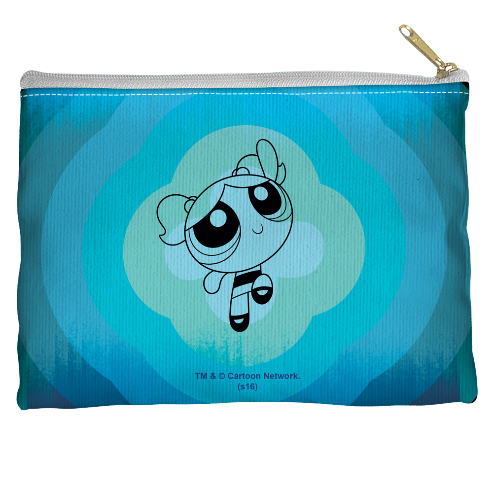 Powerpuff Girls Bubble Flower - Straight Bottom Accessory Pouch Straight Bottom Accessory Pouches Powerpuff Girls   