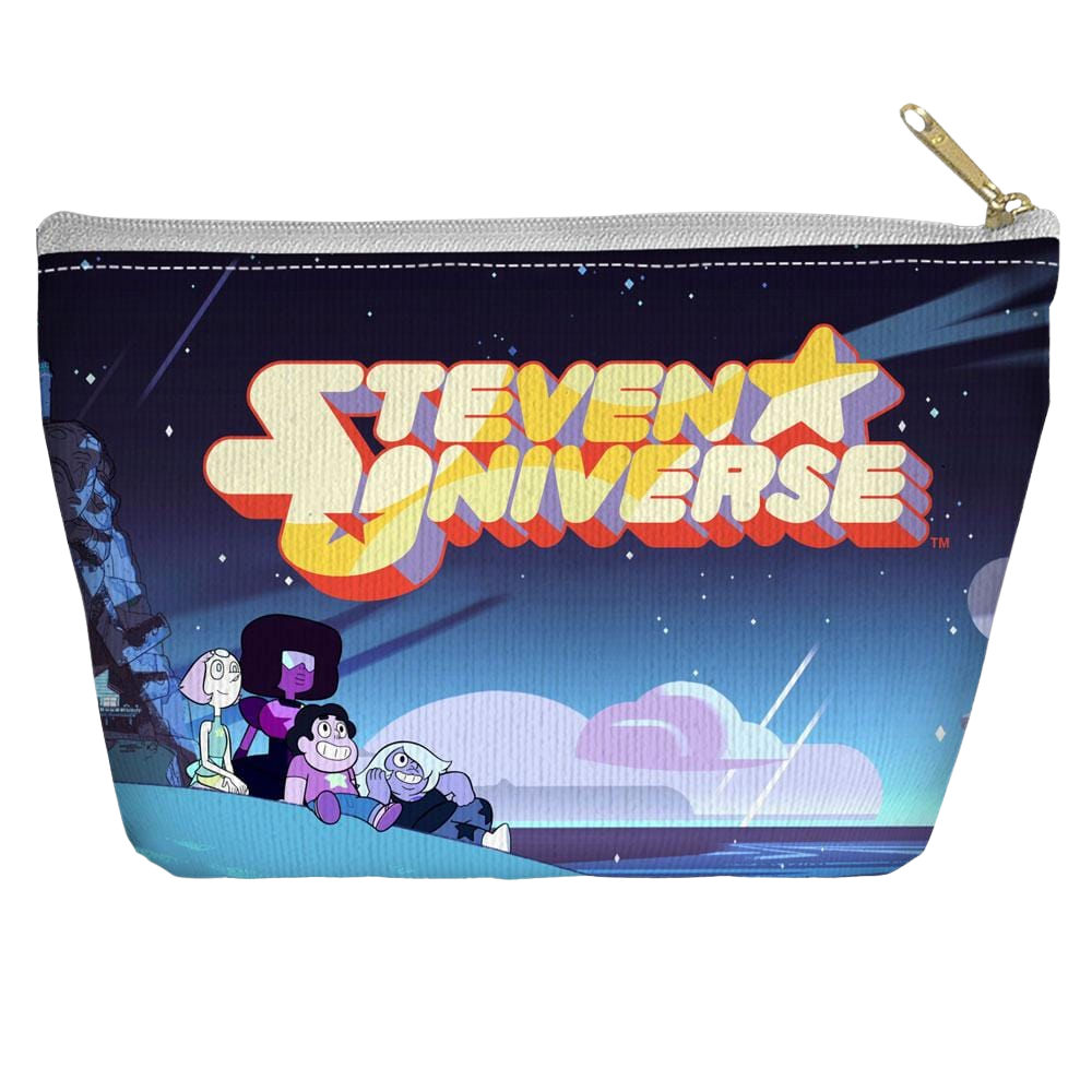 Steven Universe - Opening Credits Tapered Bottom Pouch T Bottom Accessory Pouches Steven Universe   