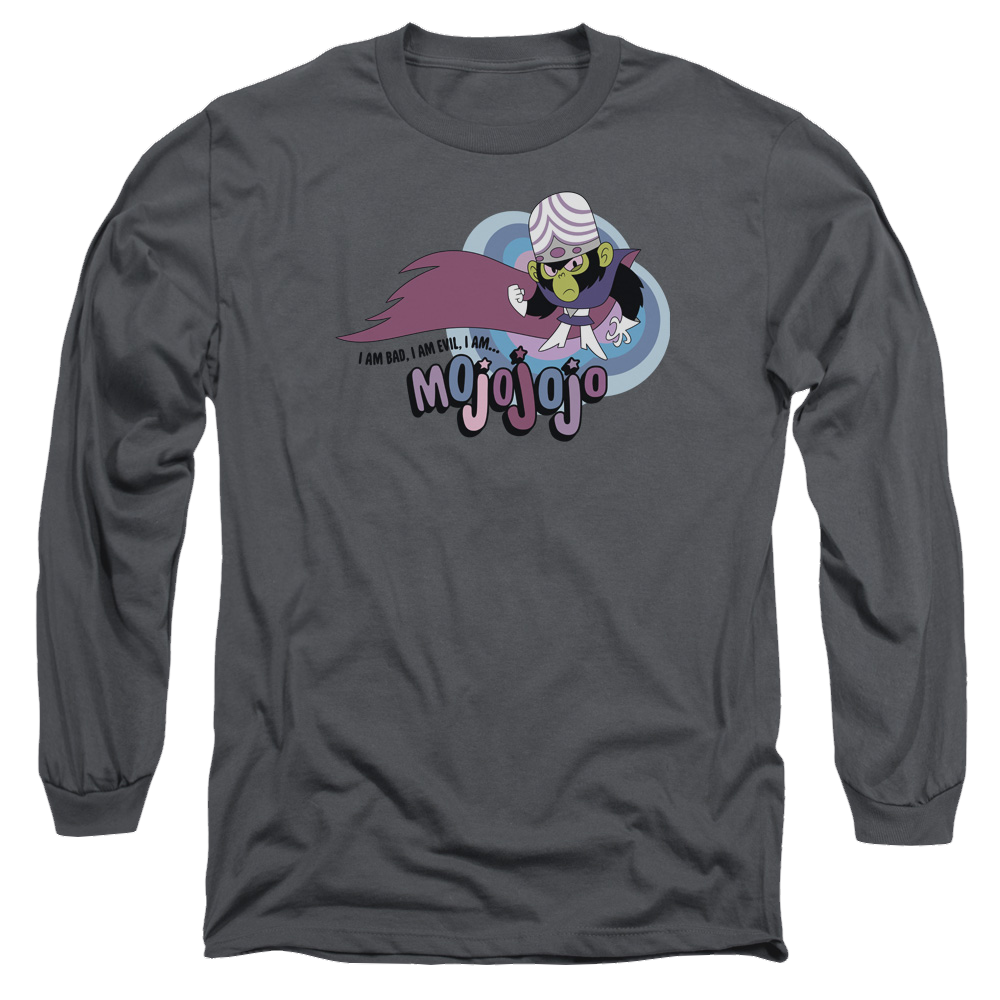 Powerpuff Girls I Am Bad I Am Evil Men's Long Sleeve T-Shirt Men's Long Sleeve T-Shirt Powerpuff Girls   