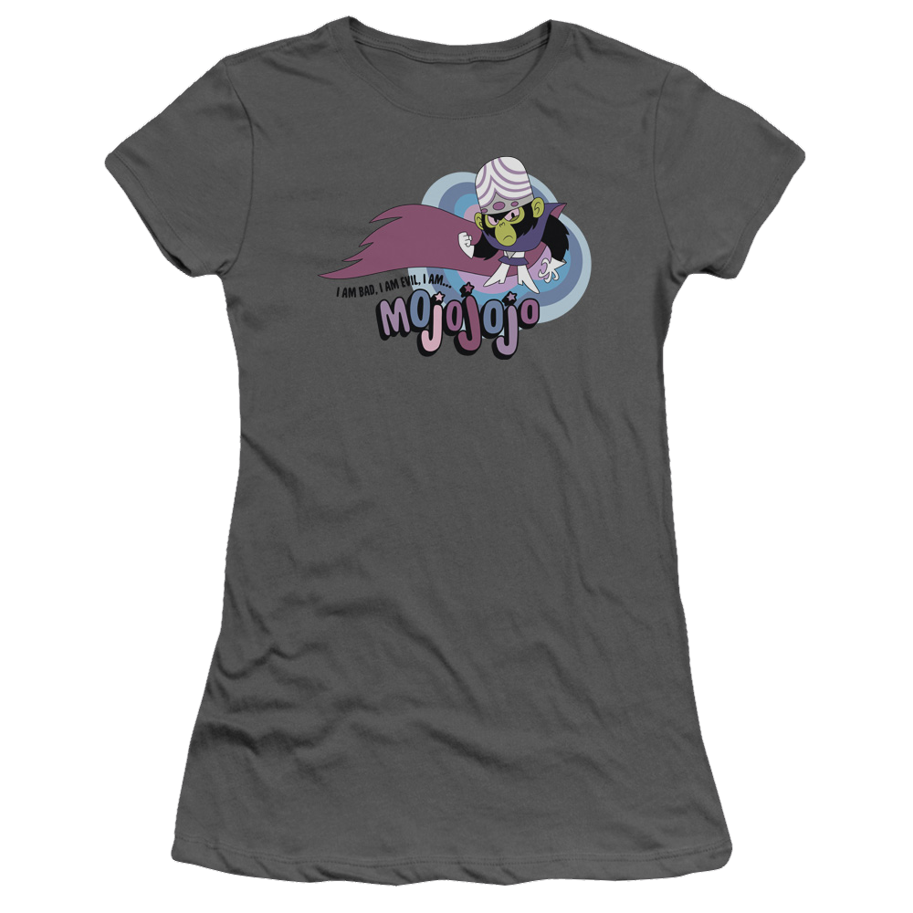 Powerpuff Girls I Am Bad I Am Evil Juniors T-Shirt Juniors T-Shirt Powerpuff Girls   