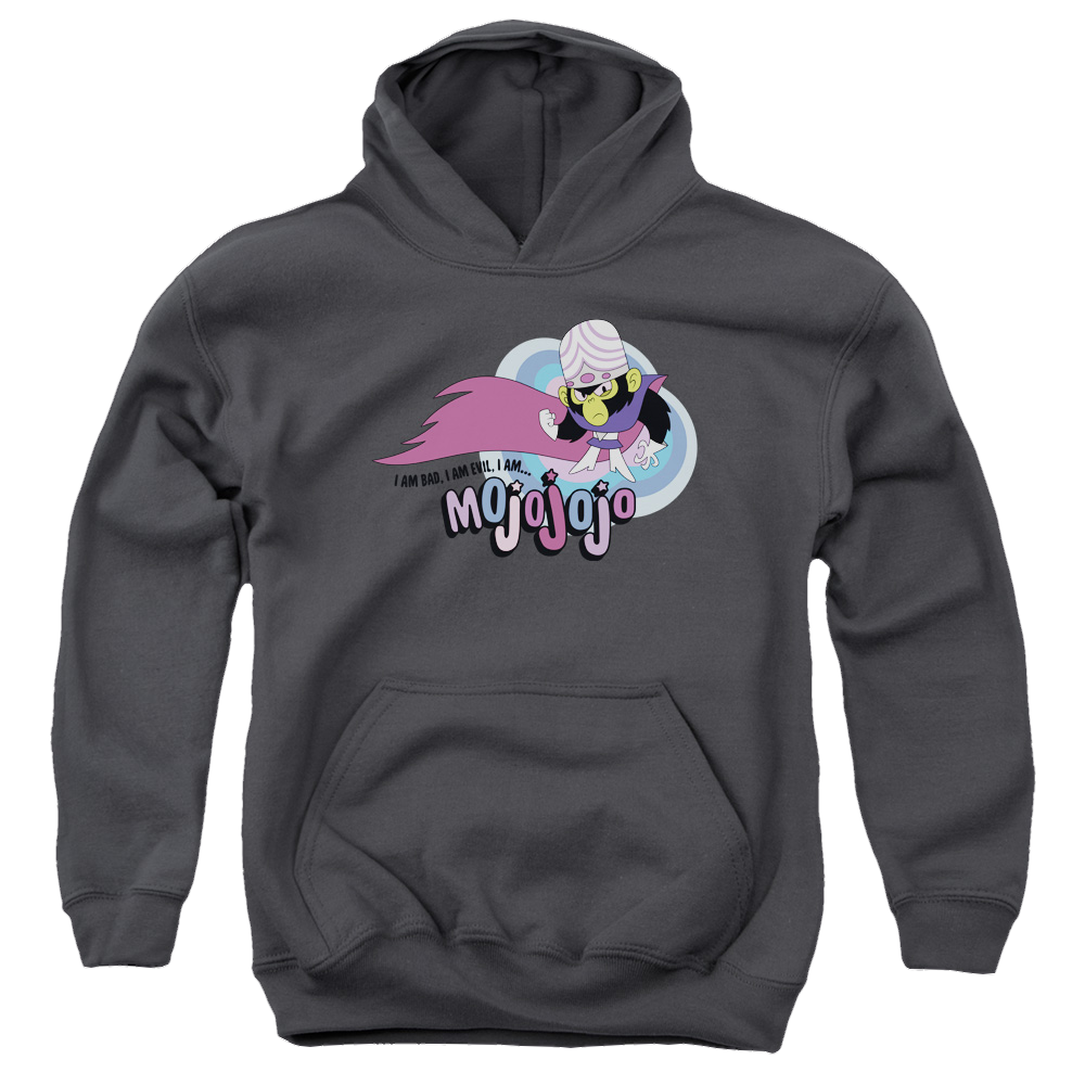 Powerpuff Girls I Am Bad I Am Evil - Youth Hoodie Youth Hoodie (Ages 8-12) Powerpuff Girls   