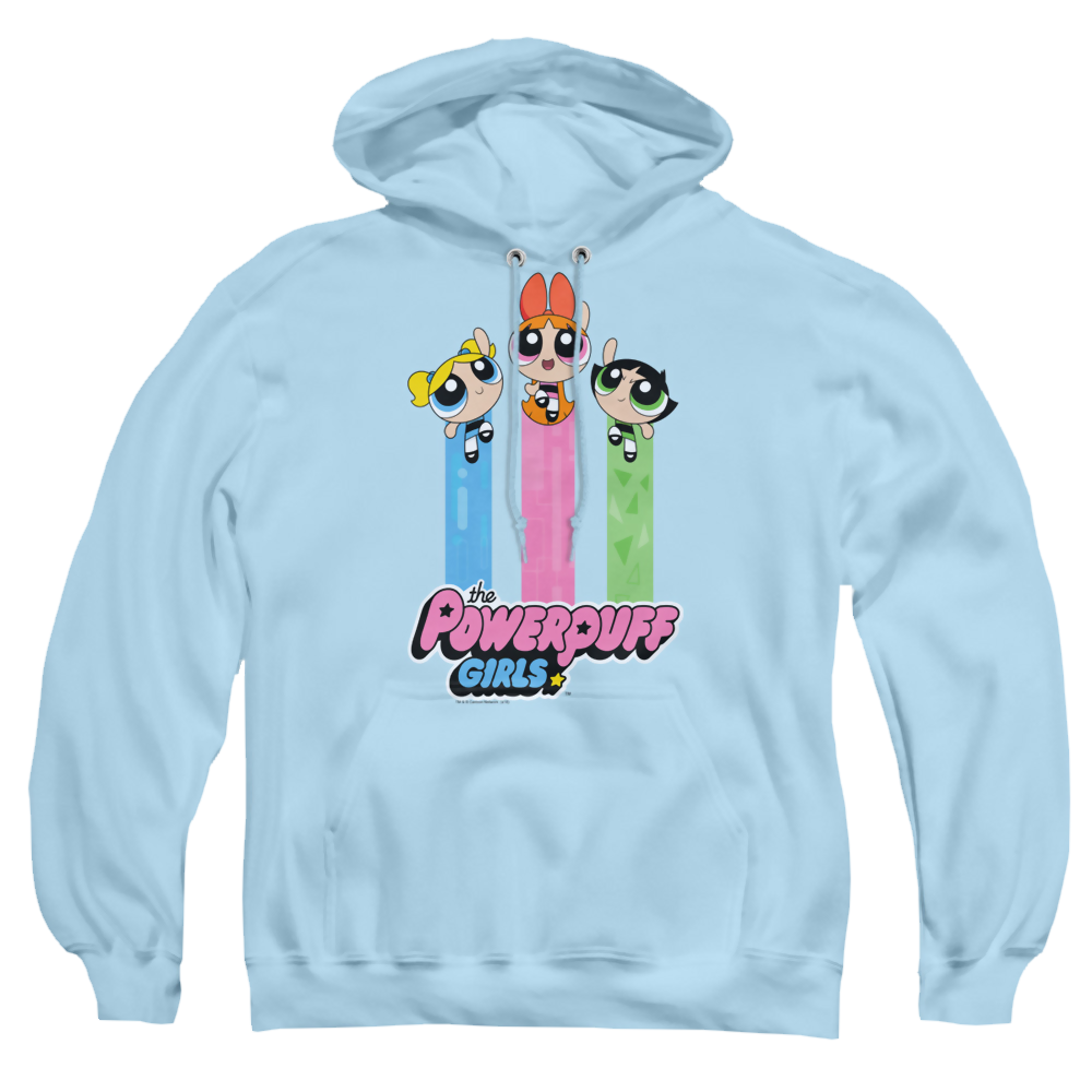Powerpuff Girls The Girls Fly - Pullover Hoodie Pullover Hoodie Powerpuff Girls   