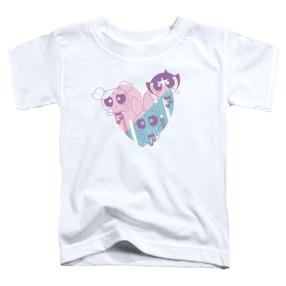 Powerpuff Girls Powerpuff Heart - Kid's T-Shirt Kid's T-Shirt (Ages 4-7) Powerpuff Girls   
