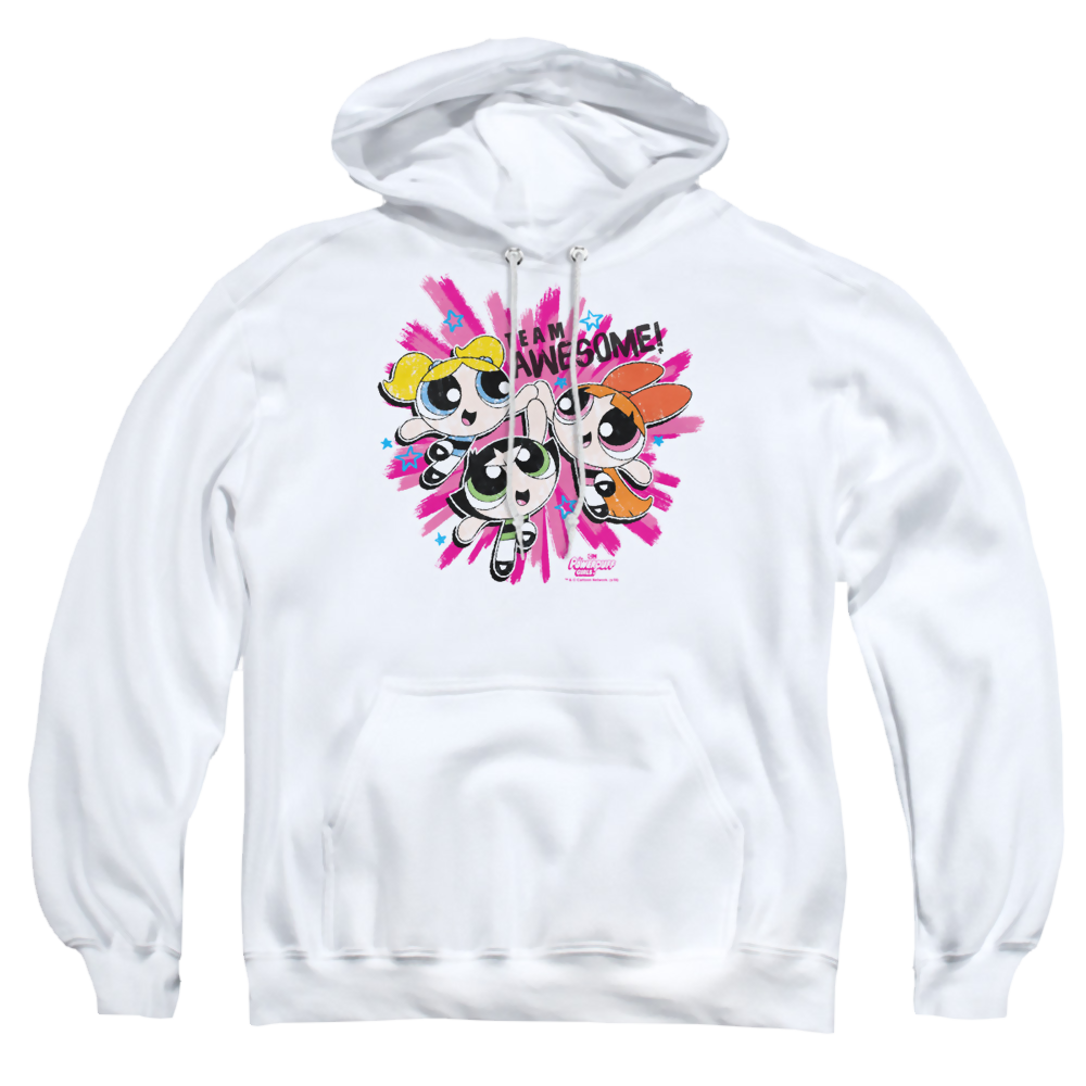 Powerpuff Girls Team Awesome Pullover Hoodie Pullover Hoodie Powerpuff Girls   