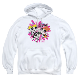 Powerpuff Girls Team Awesome Pullover Hoodie Pullover Hoodie Powerpuff Girls   