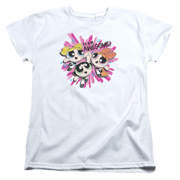 Powerpuff Girls Team Awesome Women's T-Shirt Women's T-Shirt Powerpuff Girls   