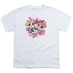 Powerpuff Girls Team Awesome - Youth T-Shirt Youth T-Shirt (Ages 8-12) Powerpuff Girls   