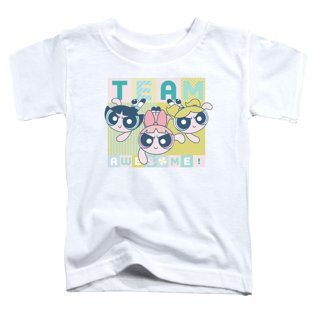Powerpuff Girls Awesome Block - Kid's T-Shirt Kid's T-Shirt (Ages 4-7) Powerpuff Girls   