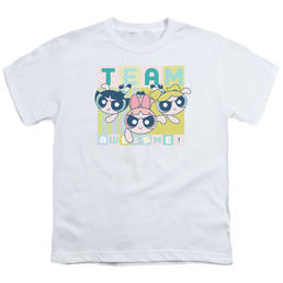 Powerpuff Girls Awesome Block - Youth T-Shirt Youth T-Shirt (Ages 8-12) Powerpuff Girls   