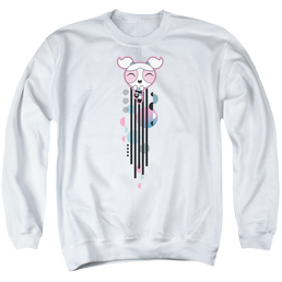Powerpuff Girls Bubbles Streak Men's Crewneck Sweatshirt Men's Crewneck Sweatshirt Powerpuff Girls   
