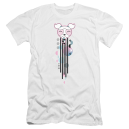 Powerpuff Girls Bubbles Streak Men's Premium Slim Fit T-Shirt Men's Premium Slim Fit T-Shirt Powerpuff Girls   