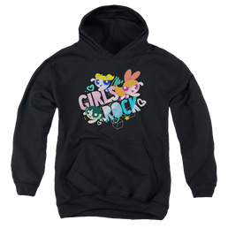 Powerpuff Girls Girls Rock - Youth Hoodie Youth Hoodie (Ages 8-12) Powerpuff Girls   
