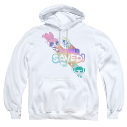 Powerpuff Girls The Day Is Saved Pullover Hoodie Pullover Hoodie Powerpuff Girls   