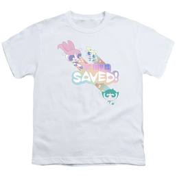 Powerpuff Girls The Day Is Saved - Youth T-Shirt Youth T-Shirt (Ages 8-12) Powerpuff Girls   