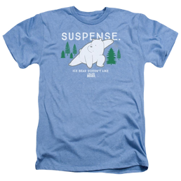 We Bare Bears Suspense Men's Heather T-Shirt Men's Heather T-Shirt We Bare Bears   