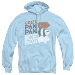 We Bare Bears Grizz Pan Pan Ice Bear - Pullover Hoodie Pullover Hoodie We Bare Bears   