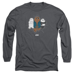 We Bare Bears Jacket Men's Long Sleeve T-Shirt Men's Long Sleeve T-Shirt We Bare Bears   