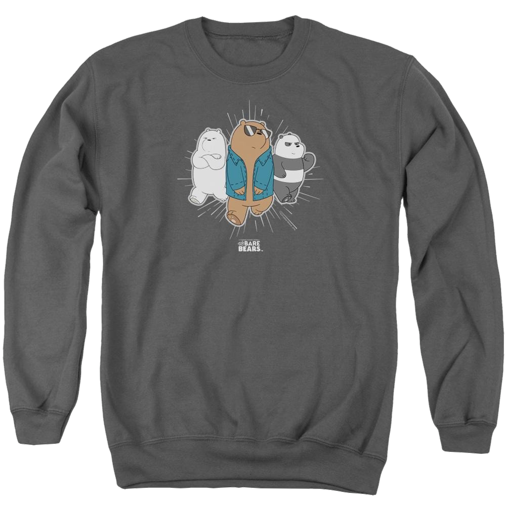 We Bare Bears Jacket Men's Crewneck Sweatshirt Men's Crewneck Sweatshirt We Bare Bears   