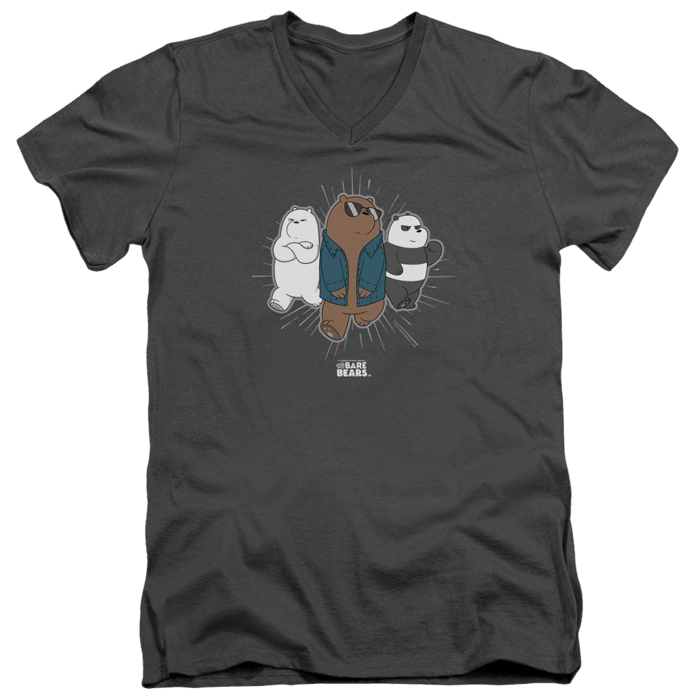We Bare Bears Jacket Men's V-Neck T-Shirt Men's V-Neck T-Shirt We Bare Bears   