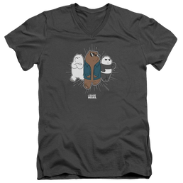We Bare Bears Jacket Men's V-Neck T-Shirt Men's V-Neck T-Shirt We Bare Bears   