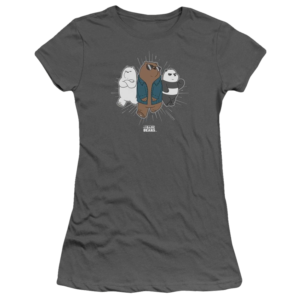 We Bare Bears Jacket Juniors T-Shirt Juniors T-Shirt We Bare Bears   