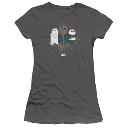 We Bare Bears Jacket Juniors T-Shirt Juniors T-Shirt We Bare Bears   