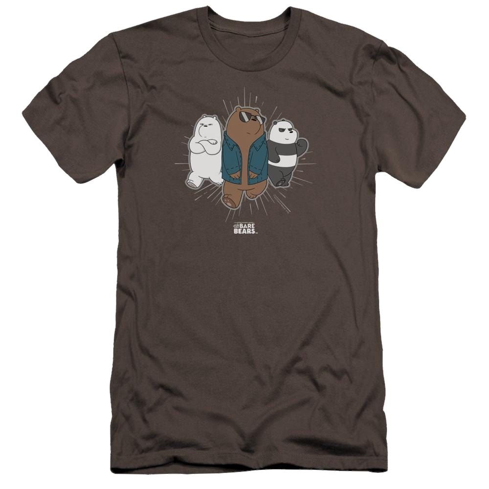 We Bare Bears Jacket Men's Premium Slim Fit T-Shirt Men's Premium Slim Fit T-Shirt We Bare Bears   