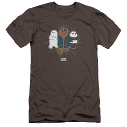 We Bare Bears Jacket Men's Premium Slim Fit T-Shirt Men's Premium Slim Fit T-Shirt We Bare Bears   
