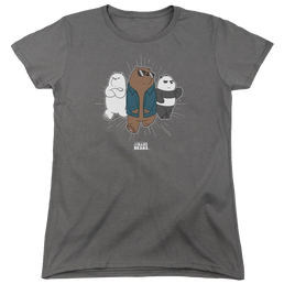 We Bare Bears Jacket Women's T-Shirt Women's T-Shirt We Bare Bears   