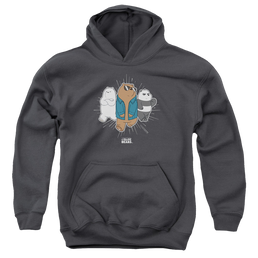 We Bare Bears Jacket - Youth Hoodie Youth Hoodie (Ages 8-12) We Bare Bears   