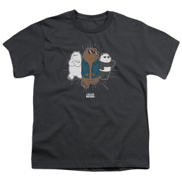 We Bare Bears Jacket - Youth T-Shirt Youth T-Shirt (Ages 8-12) We Bare Bears   