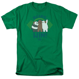 We Bare Bears Bears Win Men's Regular Fit T-Shirt Men's Regular Fit T-Shirt We Bare Bears   
