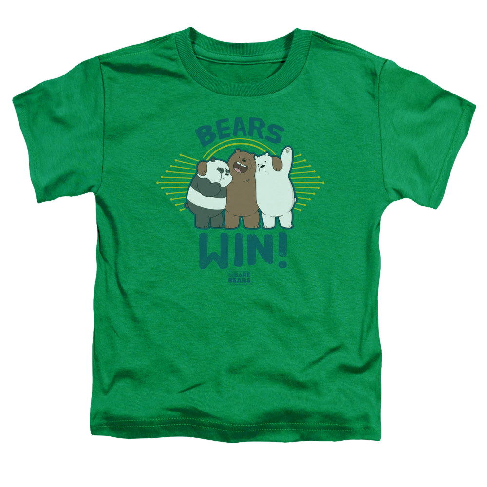 We Bare Bears Bears Win - Toddler T-Shirt Toddler T-Shirt We Bare Bears   