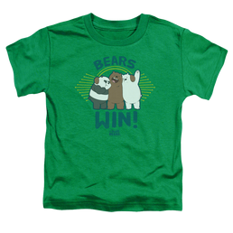 We Bare Bears Bears Win - Toddler T-Shirt Toddler T-Shirt We Bare Bears   