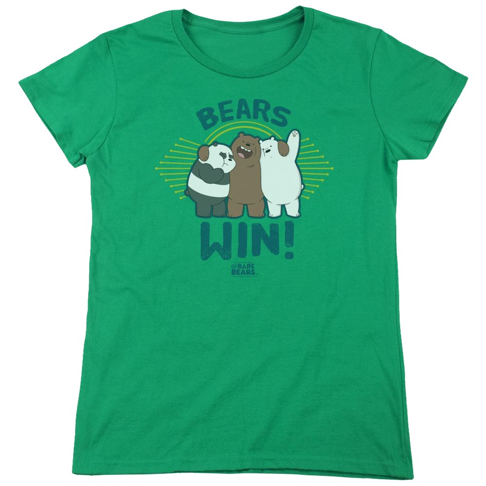 We Bare Bears Bears Win Women's T-Shirt Women's T-Shirt We Bare Bears   