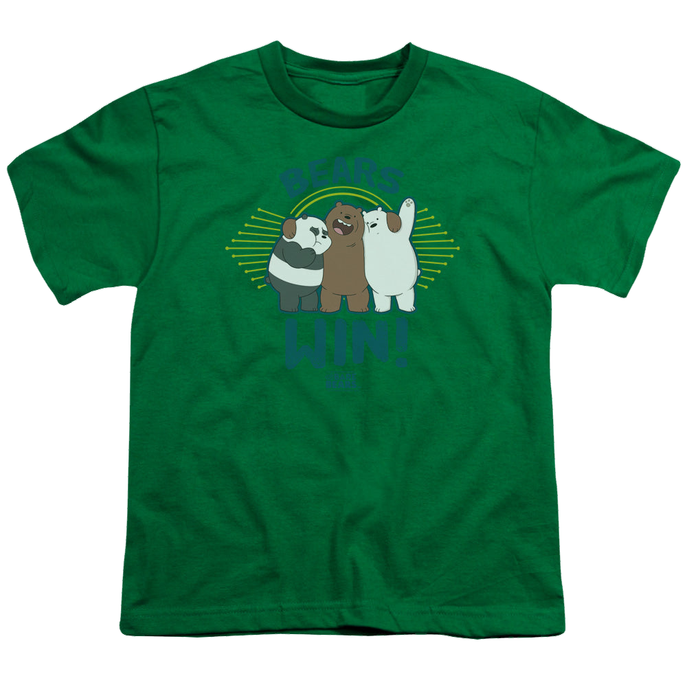 We Bare Bears Bears Win - Youth T-Shirt Youth T-Shirt (Ages 8-12) We Bare Bears   